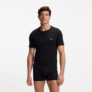 Men's Boss Regular Fit Crew Neck T-Shirt 3 Pack in .Open Misc