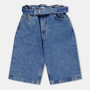 Men's Off White Off Low Crtch jn in Medium Blue
