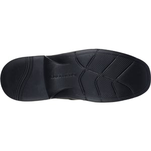 Skechers Caswell Frantone Läder Svarta Slip-On Skor För Män