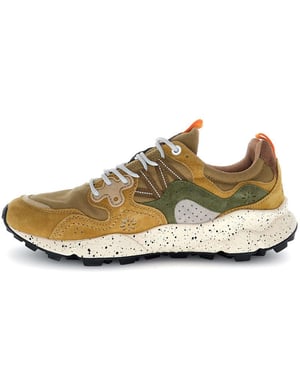 Flower Mountain Yamano 3 Men's Khaki/Green Trainers