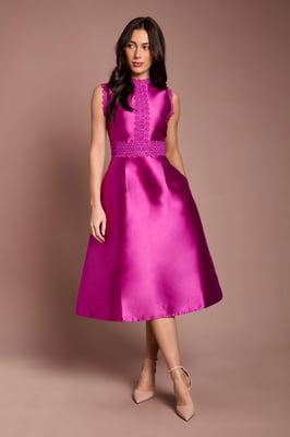 Twill Lace Dress