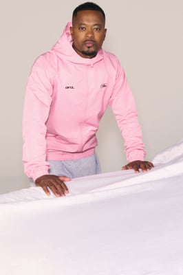 Regular Fit Man Branded Cagoule