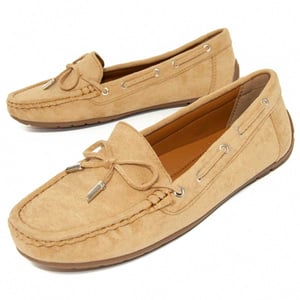 Montevita platte mocassins voor dames, beige kleur