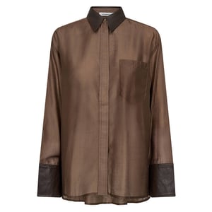 Co'Couture Blouse lange mouw 500222 kawa