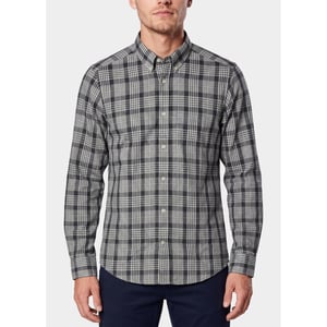 Gant Overhemd heren checked melange poplin shirt 3262006/093