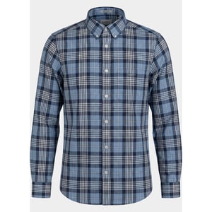 Gant Overhemd heren checked melange poplin shirt 3262006/901