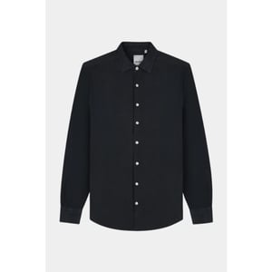 Van Harper Linnen shirt dark navy- van har