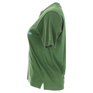 Marni-logotyp-t-shirt i grön bomull