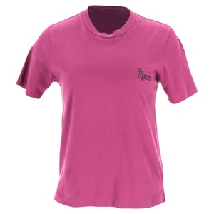 Marni-logotyp-t-shirt i rosa bomull
