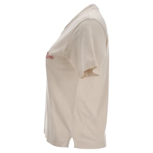Marni-logotyp-t-shirt i beige bomull