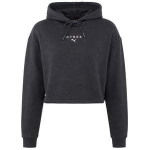Puma x HYROX Heavyweight Womens Black Hoodie