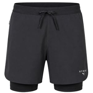 Puma x HYROX 2in1 Mens Black Shorts