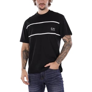 ARMANI EA7 6DPT47 Mens T Shirt Emporio Armani Short Sleeve Casual Cotton Tee Top