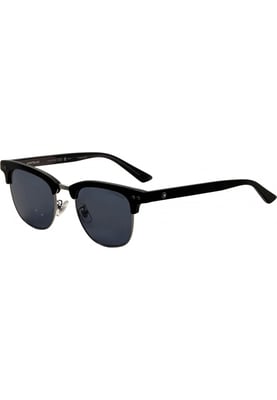 Montblanc Men's 52 mm Matte Blcak Sunglasses MB0382S-002