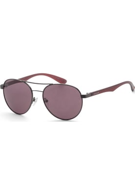Calvin Klein Men's 55mm Matte Gunmetal Sunglasses CK19313SN-008