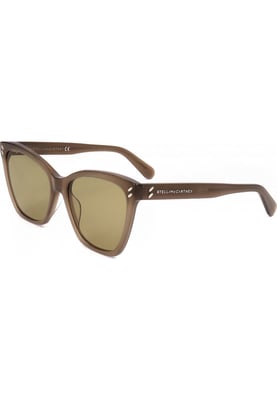 Stella McCartney Women's 55mm Shiny Dark Brown Sunglasses SC40035I-48E-55