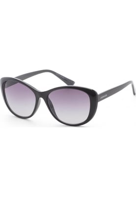 Calvin Klein Women's 57mm Black Sunglasses CK19560SN-001