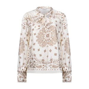 Nukus Angie blouse tie paisley blouses nkf02201