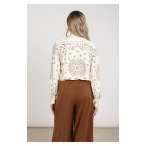 Nukus Angie blouse tie paisley blouses nkf02201