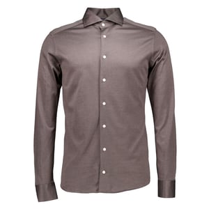 Eton Filo di scozia knit shirt lange mouw overhemden 100014987
