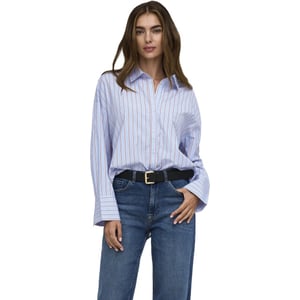 Only Onloregon alva lange mouw reg shirt dusty blue