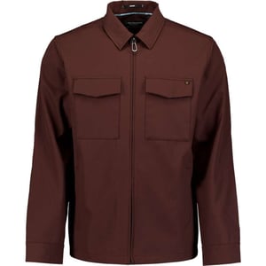 No Excess Overshirt full zipper stretch sedoc earth