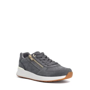 Dune Ladies Excise - Zip-Detail Low-Top Trainers