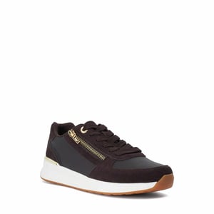 Dune Ladies Excise - Zip-Detail Low-Top Trainers