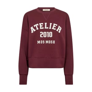 Mos Mosh 177510 278 mosmosh mmnima o-ls sweatshirt port royale
