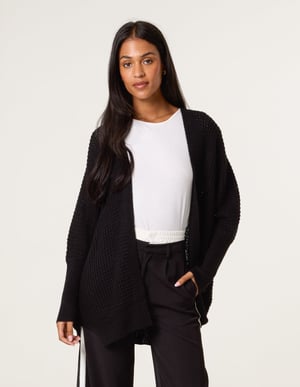 Textured Cardigan
