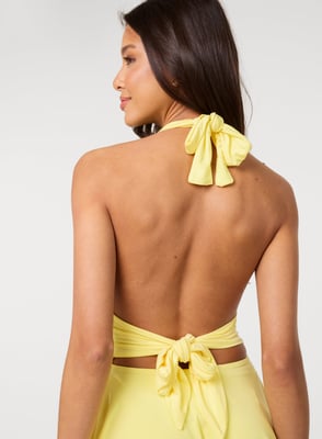 Slinky Halter Neck Dress