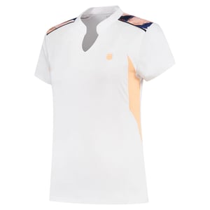 K-Swiss Hypercourt Regular tennis-T-shirt voor dames (Wit)