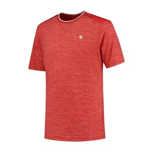 K-Swiss Hypercourt Performance T-shirt voor heren (Lolly rood)