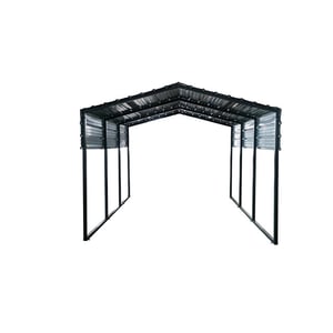Westmann Copenhagen s heavy-duty carport 13.5m² 451x305x253 cm