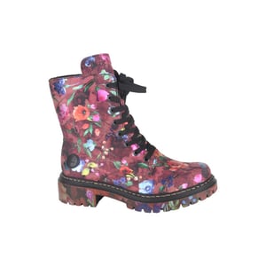 Rieker 72627-92 dames veterboots sportief
