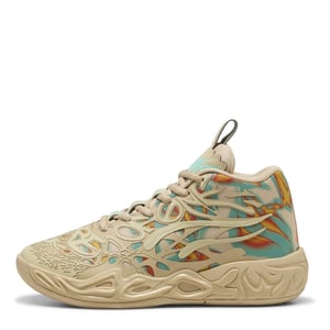 Boys Puma Mb.04 Flare Basketball Trainers in Lght Snd-qutic