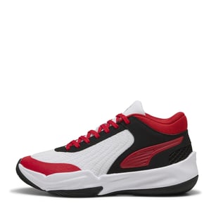 Boys Puma Kids Court Pro 2 Basketball Trainers in Black-For All