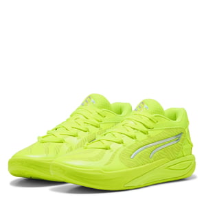 Women's Puma Stewie 4 Flawless Basketball Trainers in Lime Squeeze