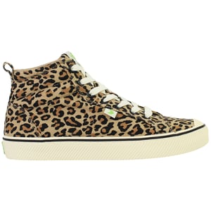 Cariuma OCA High Stripe Leopard Print Unisex Brown Plismolls