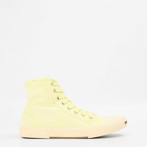 Women's Balenciaga Ankle Length Sneakers in Yellow/White