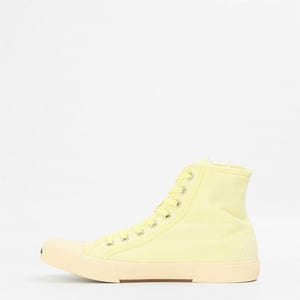 Women's Balenciaga Ankle Length Sneakers in Yellow/White