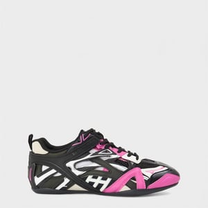 Women's Balenciaga Low Top Trainers in Pink/Beige/Blk