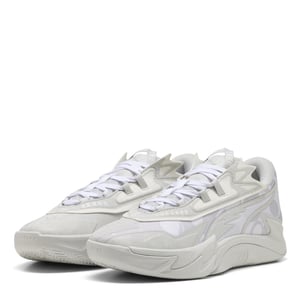Men's Puma Scoot Zeros Ii Basketball Trainers in Glacial Gray-P
