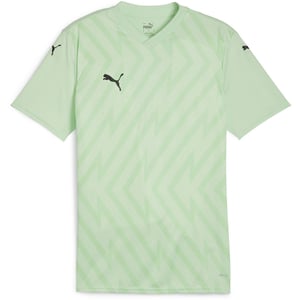 Men's Puma Teamglory Jersey T-Shirt in Fresh Mint/Blk