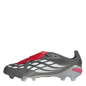 Boys adidas Predator Elite Firm Ground Football Boot in Iron Met