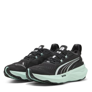 Women's Puma Foreverrun Nitro 2 Wn Road Running Shoes in Black-Mintme