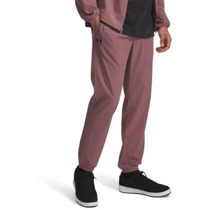 Men's Under Armour Vibe Woven Jogger in Maroon