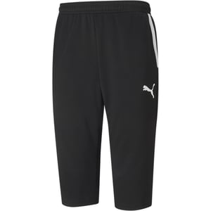Men's Puma Teamliga Training three quarterPants Tracksuit Bottom Mens in Black/White