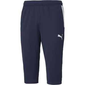 Men's Puma Teamliga Training three quarterPants Tracksuit Bottom Mens in Peacoat/White