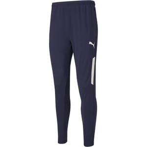 Men's Puma Teamliga Training Pants Pro Tracksuit Bottom in Peacoat/White
